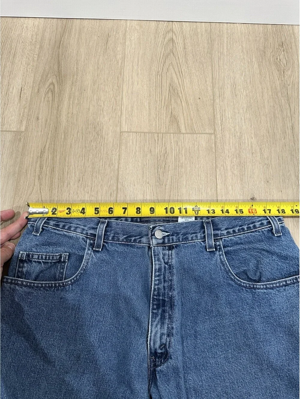 Vintage 90s Y2K Levi's Silvertab Baggy Loose Denim Jeans Men's Size 36x30.